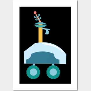 Lunar Rover Posters and Art